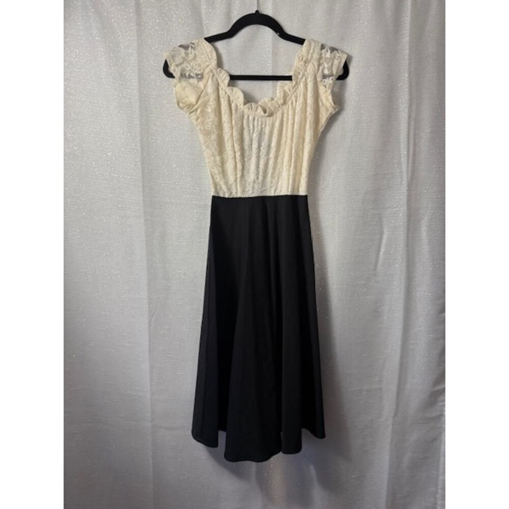 STOP STARING VINTAGE PIN UP LOOK DRESS SIZE XSMALL